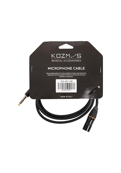Kcl-061-1.5m Xlr-trs 635mm Stereo 1.5m Kablo Standart
