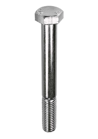 M12X40 Dın933 Civata Altıgen 8.8 Beyaz 5 Li Paket