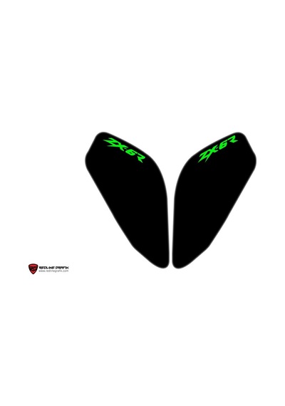 Kawasaki Zx6 Yan Sticker Seti 2009-15
