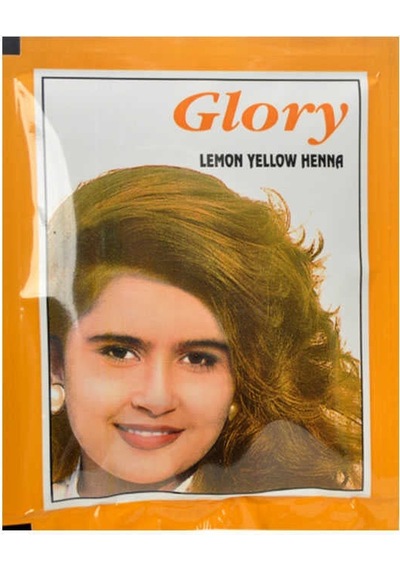 Limon Sarı Hint Kınası Lemon Yellow Henna 10 Gr Paket