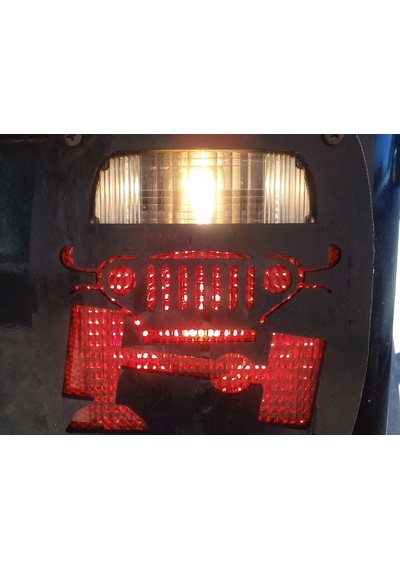 Jeep Stop Lamba Kapağı Rock Crawl Remix