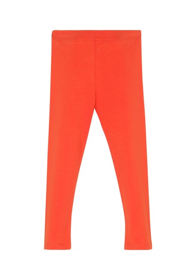 Lovetti Turuncu Kız Çocuk Tam Boy Düz Basıc Tayt 5262T015 Turuncu