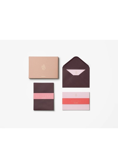 Printworks Zarf & Kart Seti - Thanks Beige Pw00801