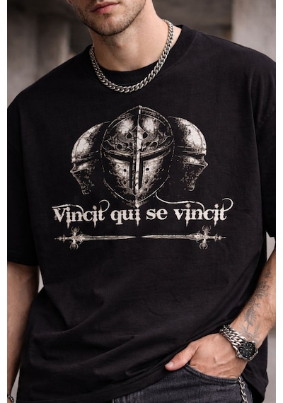 Yolo Street Oversize Siyah Tişört Şövalye Veni Vidi Vici Tasarım %100 Pamuk Unisex Sokak Stili Siyahggokkkcee Yolo Street Oversize Siyah Tişört Şövalye Veni Vidi Vici Tasarım %100 Pamuk Unisex Sokak Stili Siyahggokkkcee