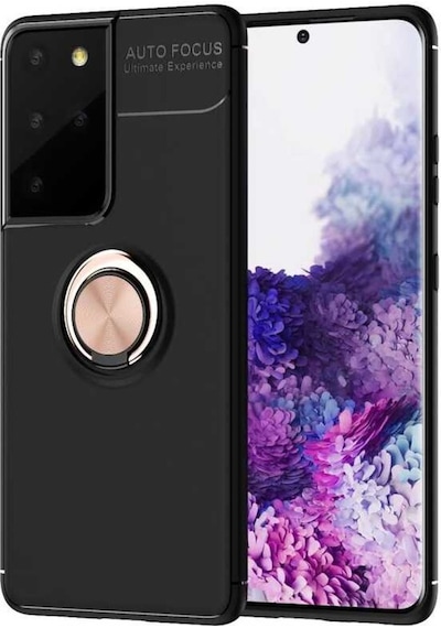 Galaxy S21 Ultra Kilif Yüzüklü Standli Kamera Korumali Kilif 562177900