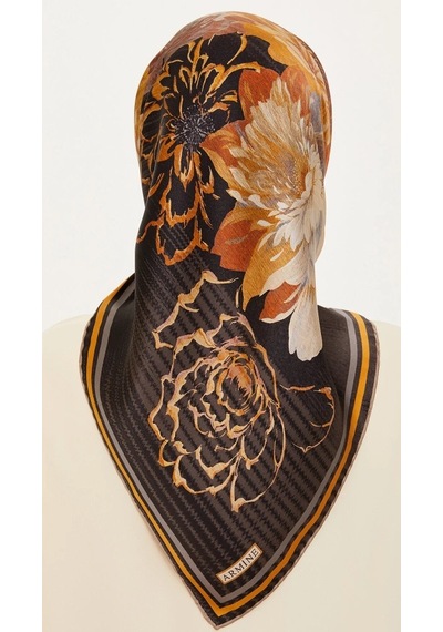 Armine Nostalji Sura İpek Eşarp 24ka9220d03-02 Çok Renkli