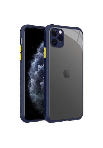 Apple Uyumlu iPhone 11 Pro Max Uyumlu Kaff Kılıf-lacivert Lacivert -