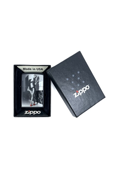 Zippo Red Shoe Girl Dizayn Çakmak Siyah