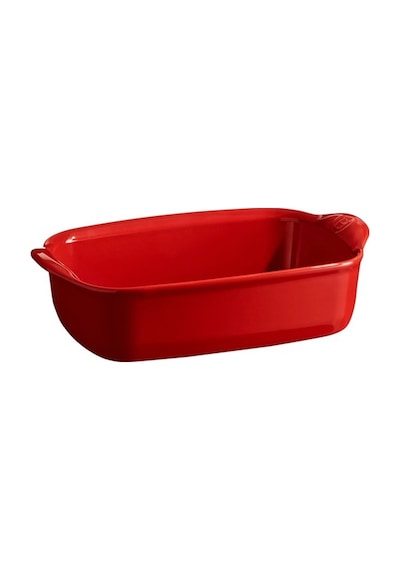 Emile Henry Fırın Kabı Dikdörtgen 22 x 14 cm Kırmızı/Burgundy Kırmızı