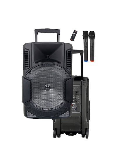 Midex MXR-1200 Taşınabilir Seyyar Mikrofonlu Akülü Ses Sistemi