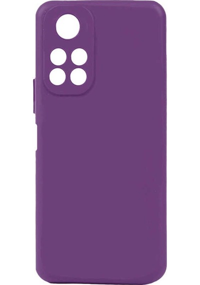 Rba Aksesuar İnfinix Note 11 Pro Kılıf Rba Biye Silikon - Mor mor