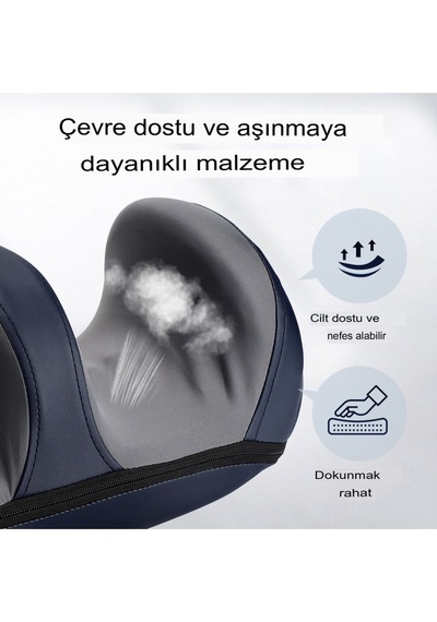 Kablosuz 3d Ayak & Baldır Masaj Aleti, Derin Yoğurma & Isıtma Rahatlama Elastomer Bacak Masaj Aleti Siyah