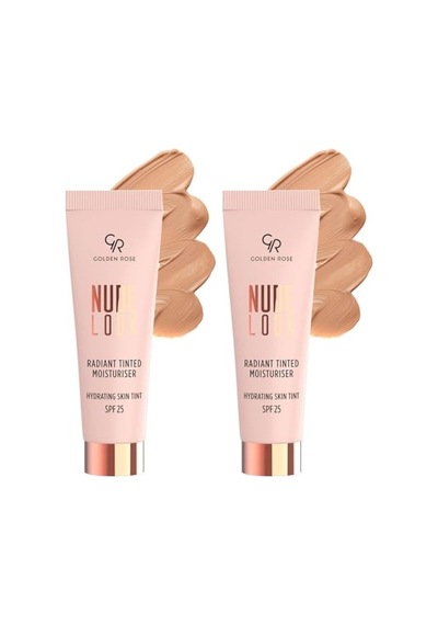 Nude Look Radiant Tinted Moisturiser - 02 Medium Tint - Canlı Ve Aydınlık Görünüm Veren Renkli Nemlendirici 2 Pak Genel