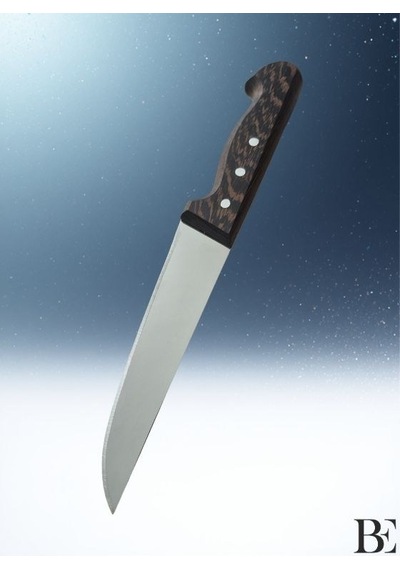 Beknife Bemiral Bıçak No.2 16 Cm 10121.16 Wenge Saplı İşlemeli Kasap Bıçağı 36mm X 160mm X 3mm