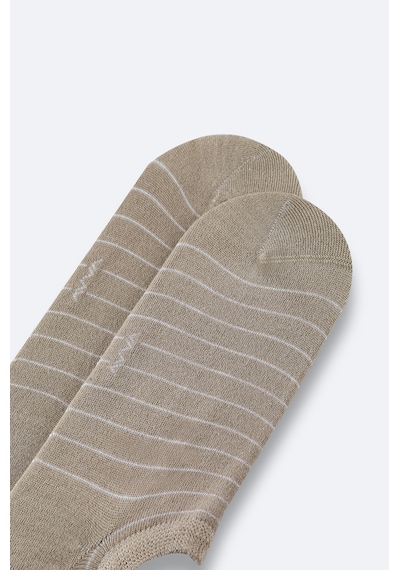 Avva Erkek Bej Bambu Karışımlı Sneaker Çorap B008514
