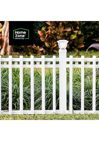 Home Zone Security Dış Mekan Solar Direk Başlığı Işıkları - Beyaz