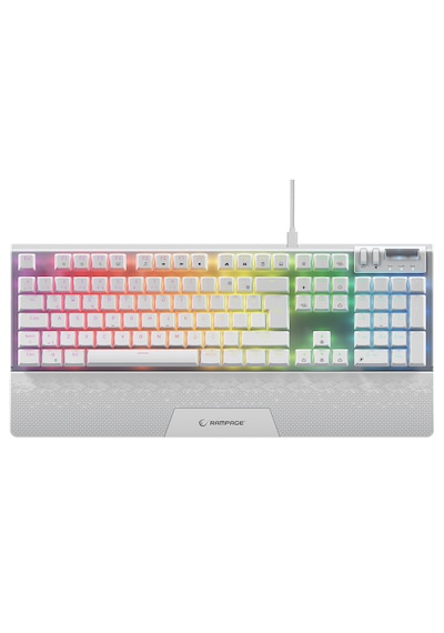 Rampage Carbon Beyaz Rgb Q Gaming Mekanik Klavye