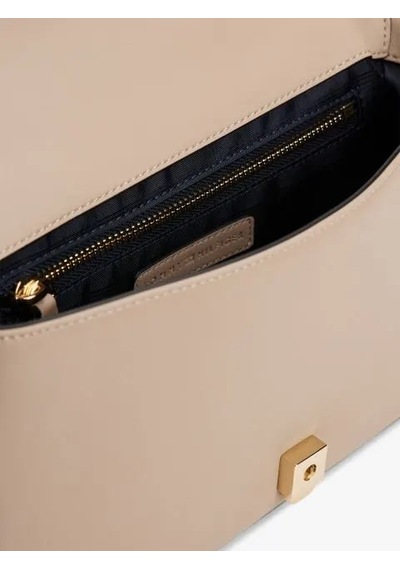 Tommy Hilfiger Kadın Çapraz Çanta Aw0aw17454afe Bej