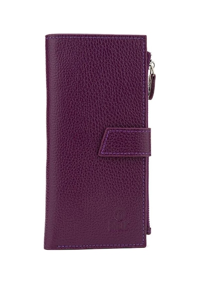 Bilik Deri Mor Rölax Deri Unisex Cüzdan Bsh 3240 Mor