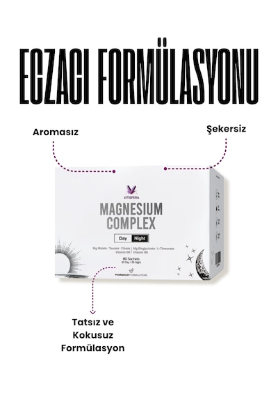 Magnezyum Complex Gündüz-Gece 60 Saşe