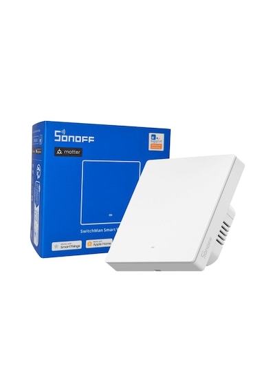 Sonoff M5-1c-86w Matter Wi-fi Tek Kanallı Akıllı Duvar Anahtarı