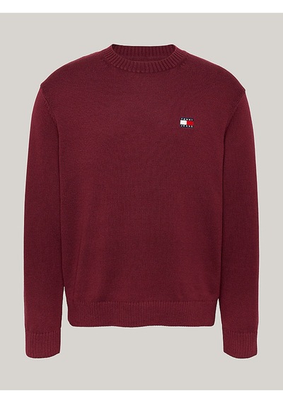 Tommy Hilfiger Tjm Reg Badge Sweater Mor