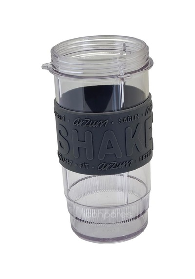 Arzum İle Uyumlu Ar1032 Shake'n Take Kişisel Smoothie Blender Haznesi 400 Ml, Açık Gri