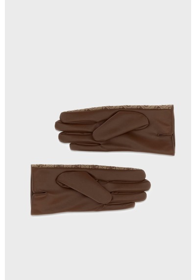 Guess Noelle Logolu Eldiven Aw5644pol02 Kadın Eldiven Aw5644 Pol02 Ltl Kahve