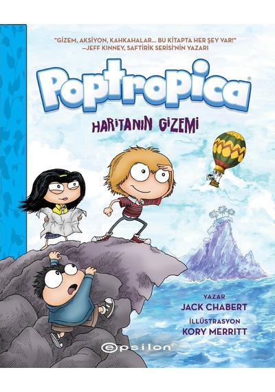 Poptropica 1 - Haritanın Gizemi - Jack Chabert - Epsilon Yayınevi