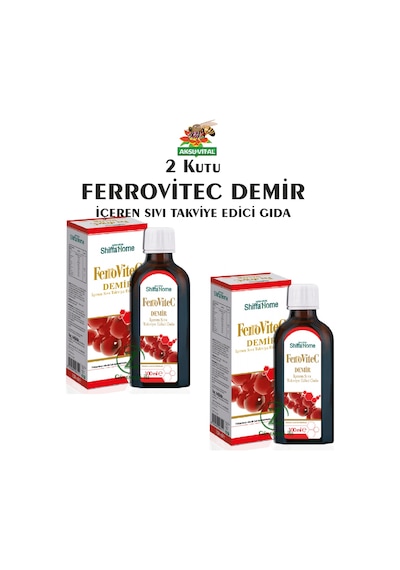 2 Kutu Ferrovitec Demir Şurubu - Aksu Vital Shiffa Home