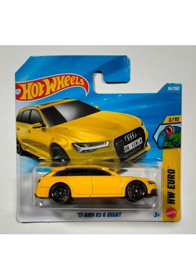 Hot Wheels Audi Rs6 Avant Sarı 1/64 Regular