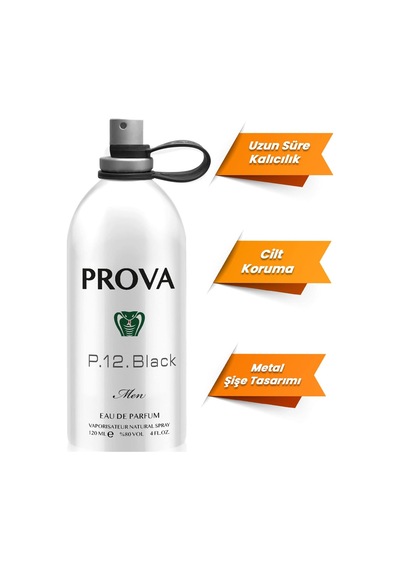 Prova P.12. Black Meyveli-marin Erkek Parfum 120 Ml Diğer
