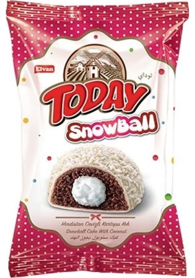 Today Snowball Hindistan Cevizli Kek 35 Gr. 24 Adet (1 Kutu)