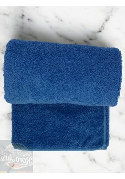 Mikrofiber Araç Yıkama Bezi - 50x70 Cm, Mavi Açık Indigo