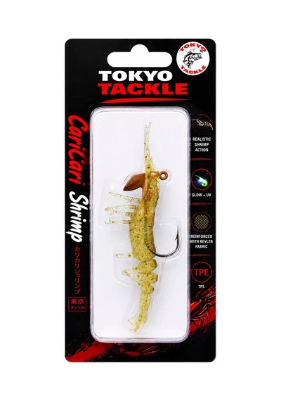 Tokyo Tackle Caricari Shrimp 7.6cm 6.5gr Silikon Karides Sahte Yem Renk : Tt099
