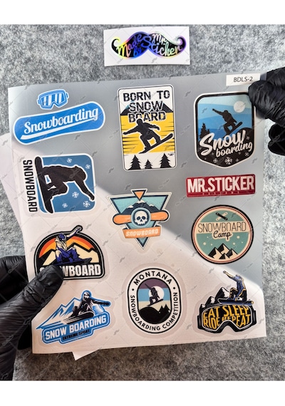 Bdls2 Küçük Boy 10lu Sticker Seti