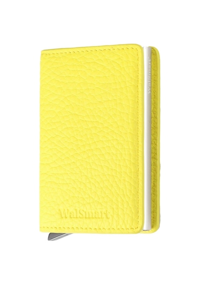 Walsmart Slim Floter Akıllı Mekanizmalı Cüzdan Sarı