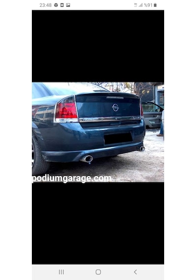 OPEL VECTRA C ARKA TAMPON EKİ