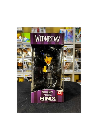 Wednesday Adams Şemsiyeli Figür