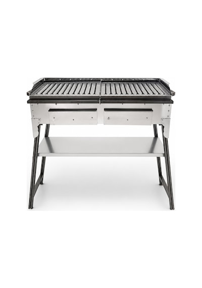 Büyük Mangal Yağ Kanallı Izgara 35x90 Yağdaklıklı Üst Izgara 90 Cm Yükseklik Çok Renkli