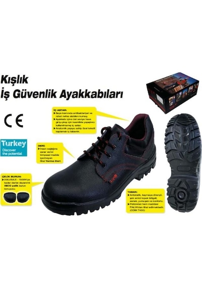 414 Çelik Burunlu İş Ayakkabısı S2 44 Numara (286392797)