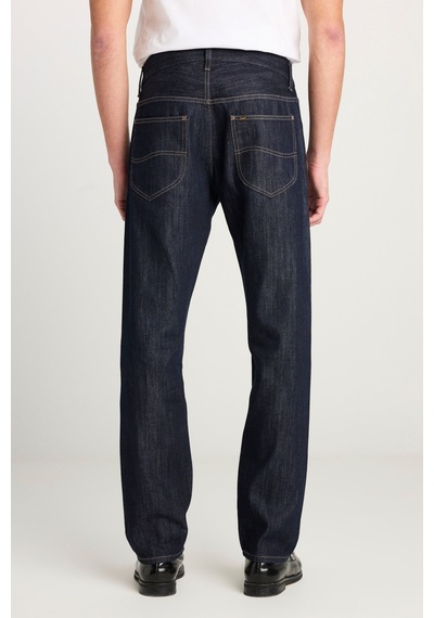 Lee Pamuk Relaxed Fit Geniş Kesim Normal Bel 101z Lacivert Denim Jean Pantolon