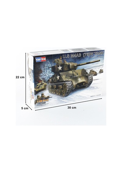 Hobbyboss 84805 1/48 Ölçek, M4a3 76w Tankı, Plastik Model Kiti-51294