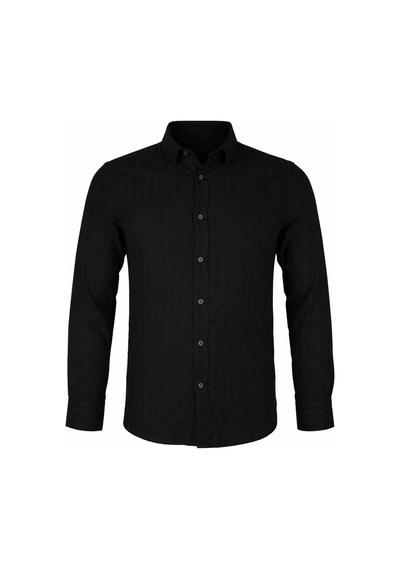 Trender Basic Siyah Erkek Gömlek 11-5264