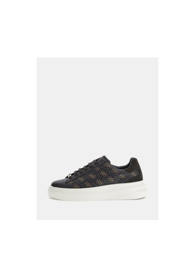Guess Elba 4g Logolu Erkek Sneaker Siyah
