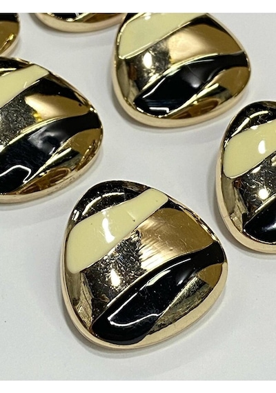 Metal Düğme/kaban Manto Boyu/ 6 Lı Set/2,5 Cm/jx006