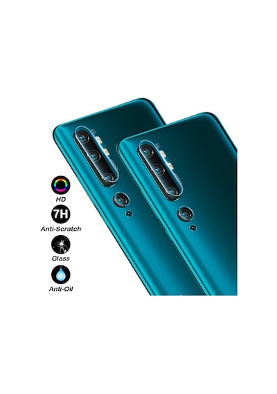 Xiaomi Mi Note 10 Kamera Lens Koruyucu Nano Cam