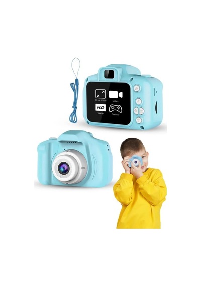 Ers Mavi Hd Taşınabilir Mini Kamera Video Kayıt Ve Fotoğraf Çekim Özellikli