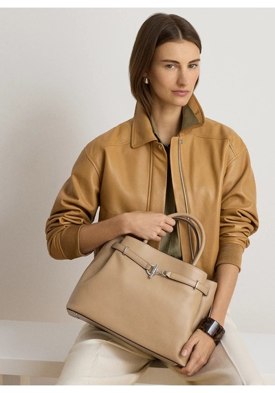 Lauren Ralph Lauren Bej Kadın El Çantası 431p03417008 Açık Bej