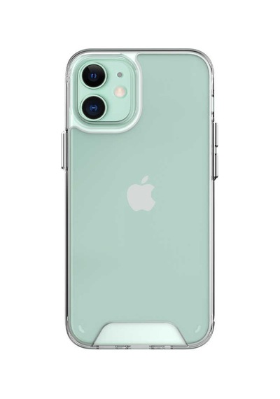 Apple Uyumlu iPhone 12 Mini Uyumlu Zore Gard Silikon-renksiz Renksiz -
